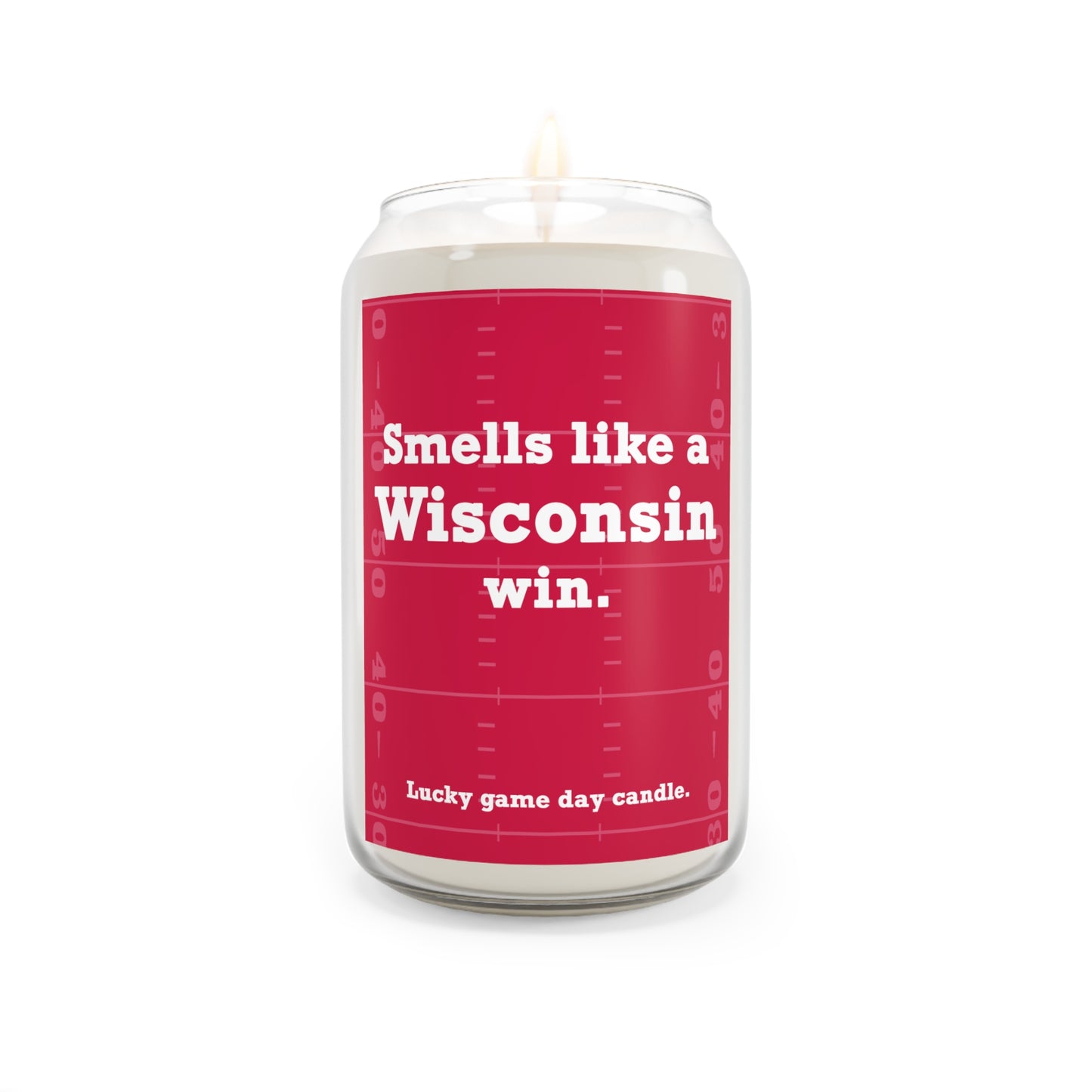 Wisconsin Football - Smells Like a Wisconsin Win scented candle (13.75 oz)