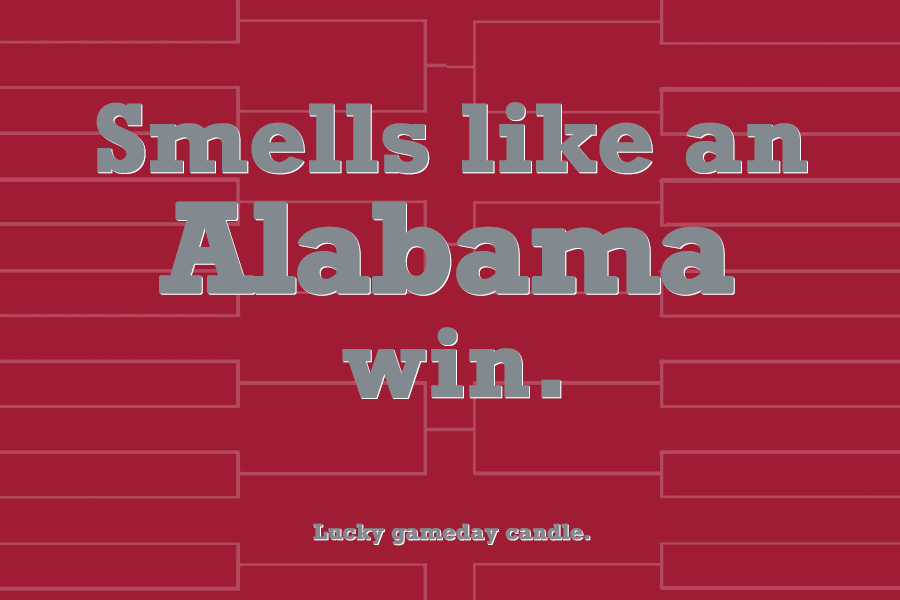 Alabama Basketball - "Smells like an Alabama win" scented candle (9 oz)