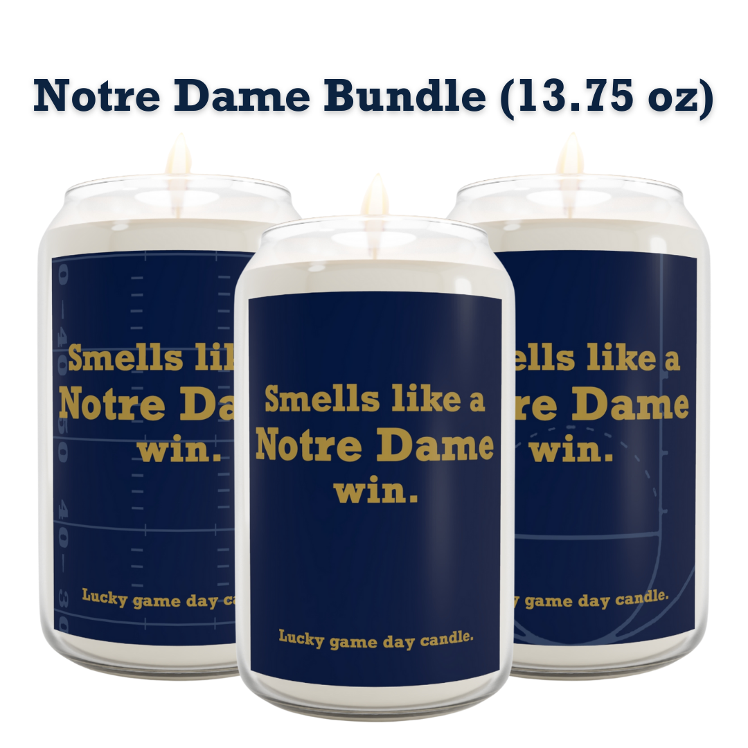 Notre Dame Bundle (13.75 oz) - 10% OFF TAKEN AT CHECKOUT