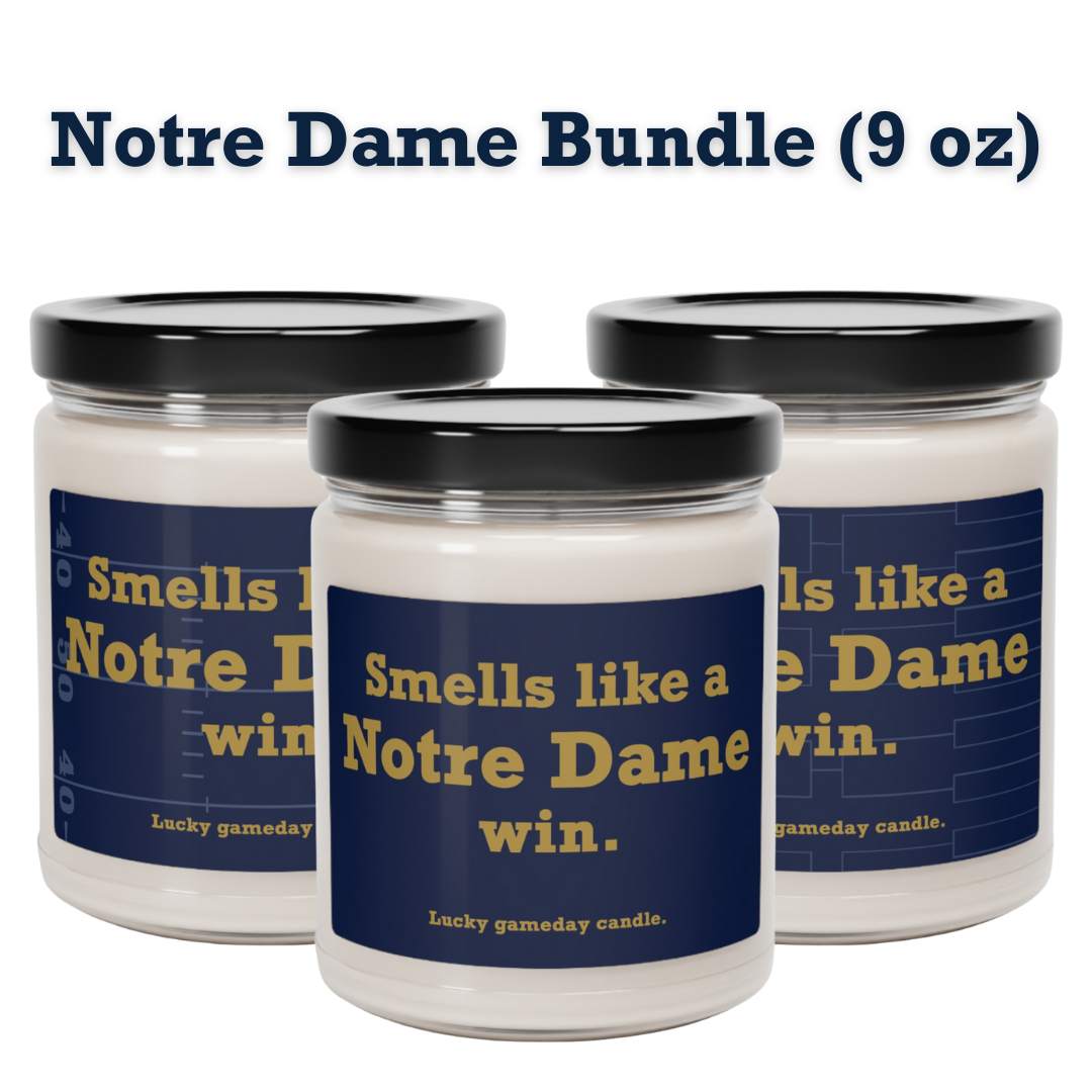 Notre Dame Bundle (9 oz) - 10% OFF TAKEN AT CHECKOUT